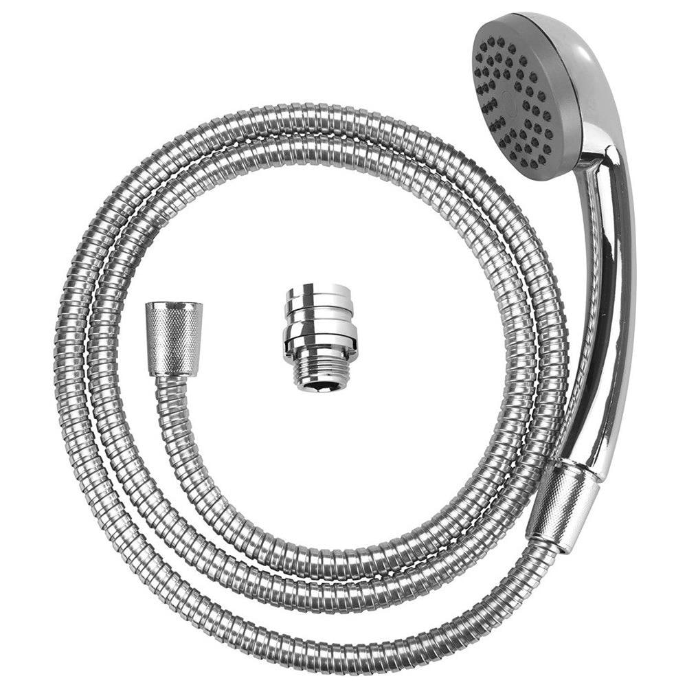 Cuffie Doccia Per Lavabo Batteria, Gadget Portatile In Acciaio Inox - Tubo 150 Cm, - Foto 1