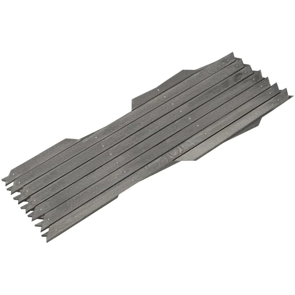 Recinzione A Traliccio 5 Pz In Massello Abete Grigio 180x30 Cm - Foto 3