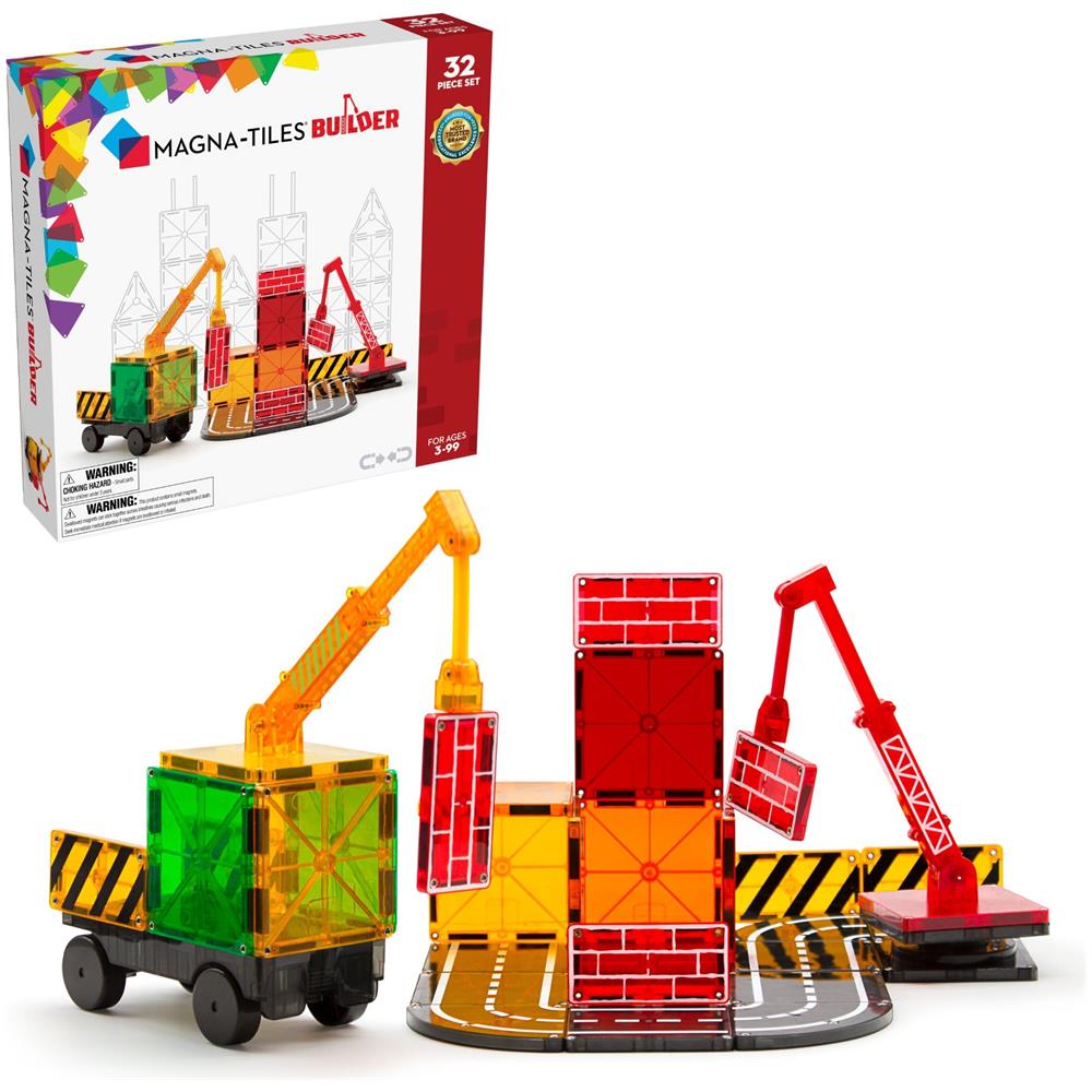 Builder Set Di Costruzioni Magnetiche Da 32 Pezzi, Il Marchio Di Costruzioni Magnetiche Originale - Foto 1