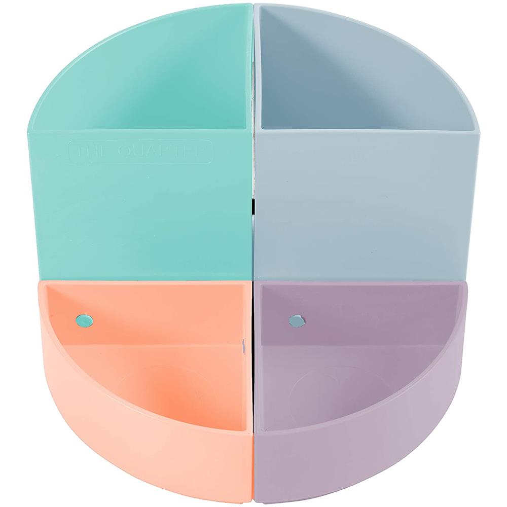 682296D portapenne Plastica Corallo, Verde, Azzurro, Mauve - Foto 1