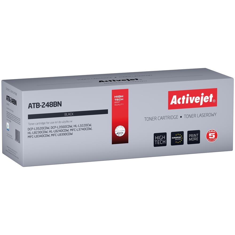 ATB-248BN toner per stampanti Brother (sostitutivo di Brother TN248BK; Supremo; 1000 pagine; nero) - Foto 1