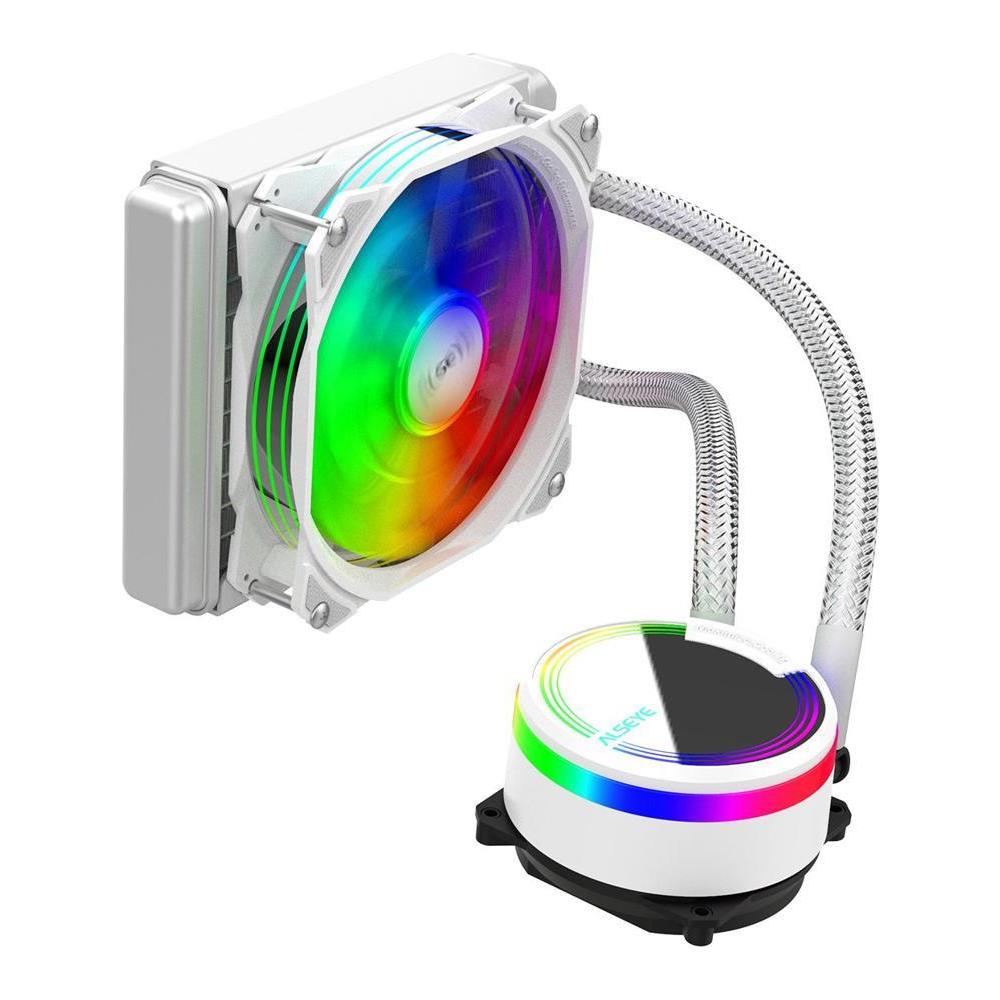 Dissipatore CPU a Liquido Max 120 per Socket 775/115x / 1366/2011/2066/1200 e Socket FM1/AM2/AM2+ /AM3/AM4 - Foto 1