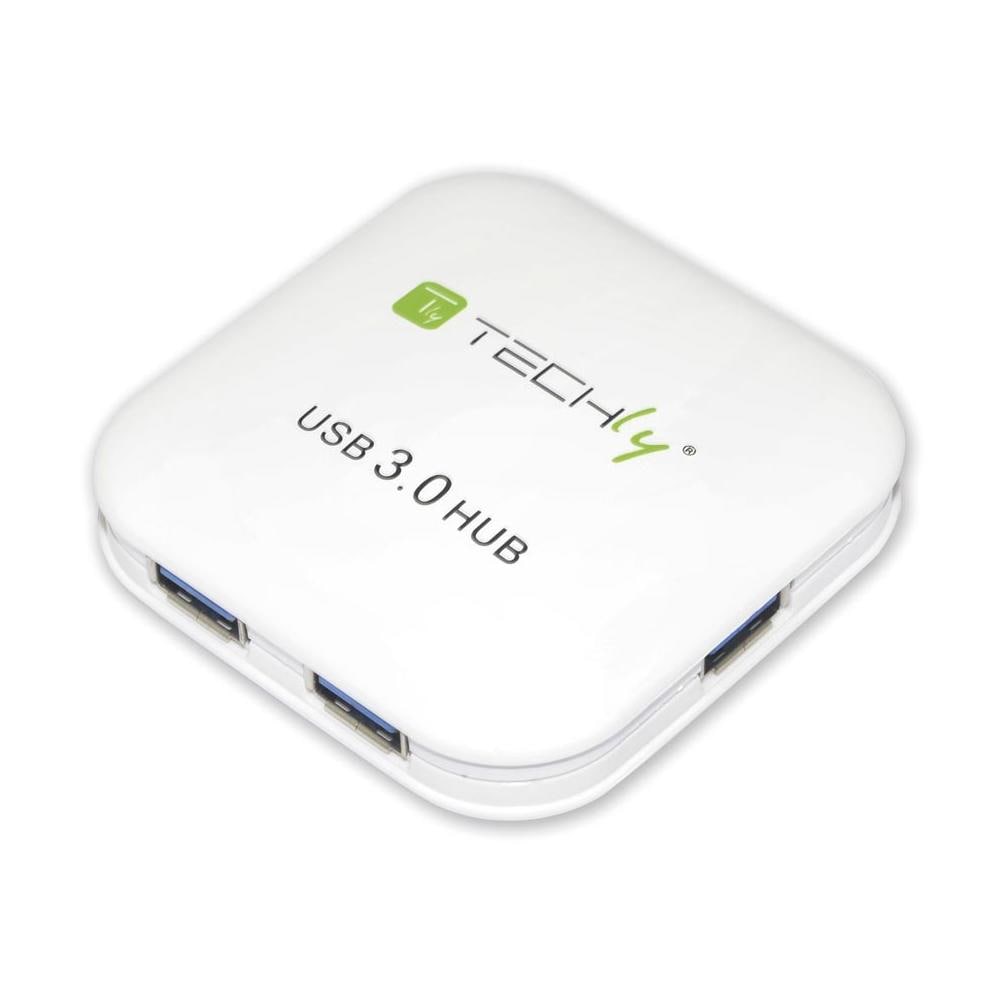 IUSB3-HUB4-WH - Hub USB 3.0 Super Speed 4 Porte Bianco - Foto 2