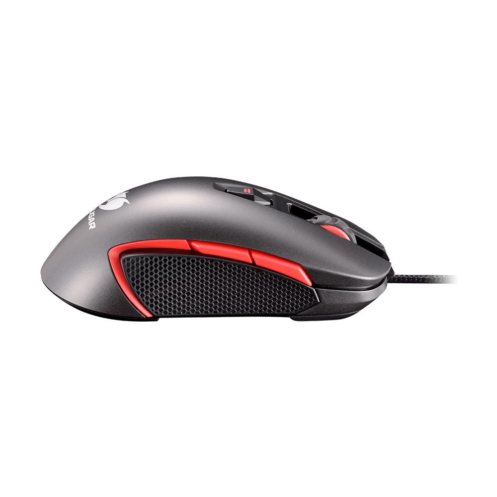 Mouse Gaming USB 400M Ottico 8 Tasti 4000 DPI Retroilluminato Colore Grigio / Rosso - Foto 7