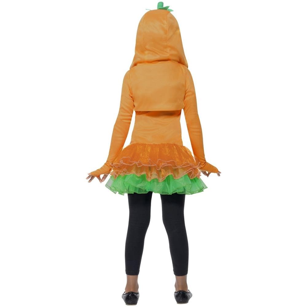 Costume Zucca Tutù Per Bambina 7 A 9 Anni - Foto 2