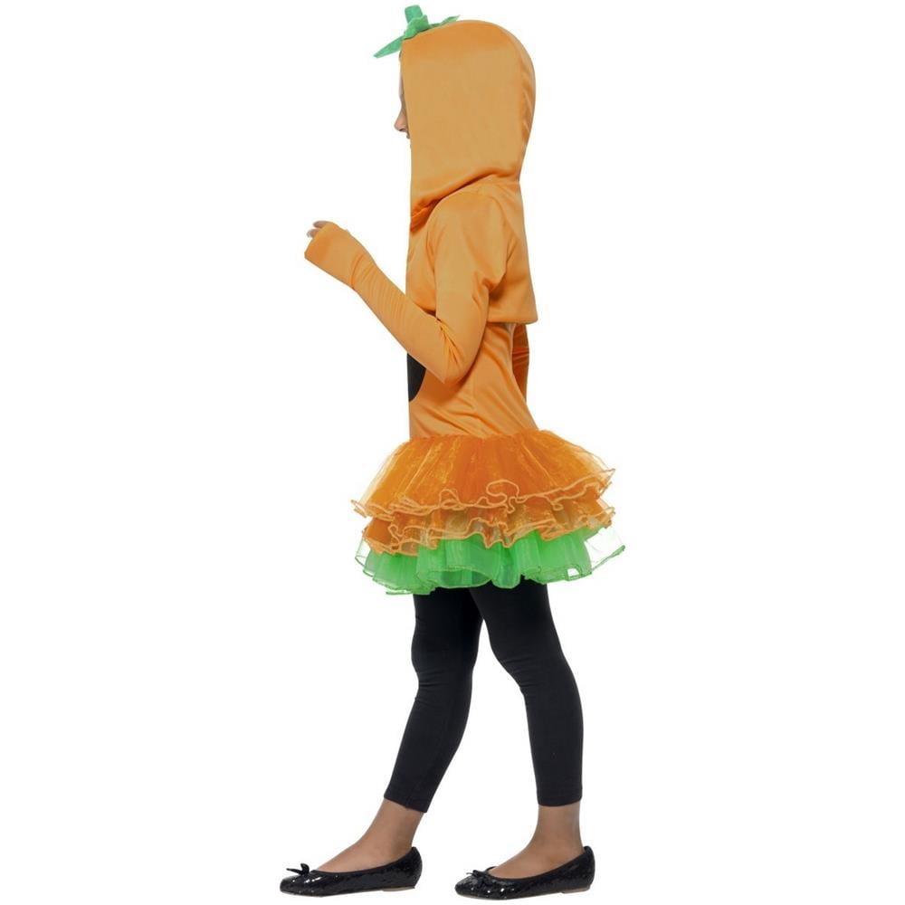 Costume Zucca Tutù Per Bambina 7 A 9 Anni - Foto 3