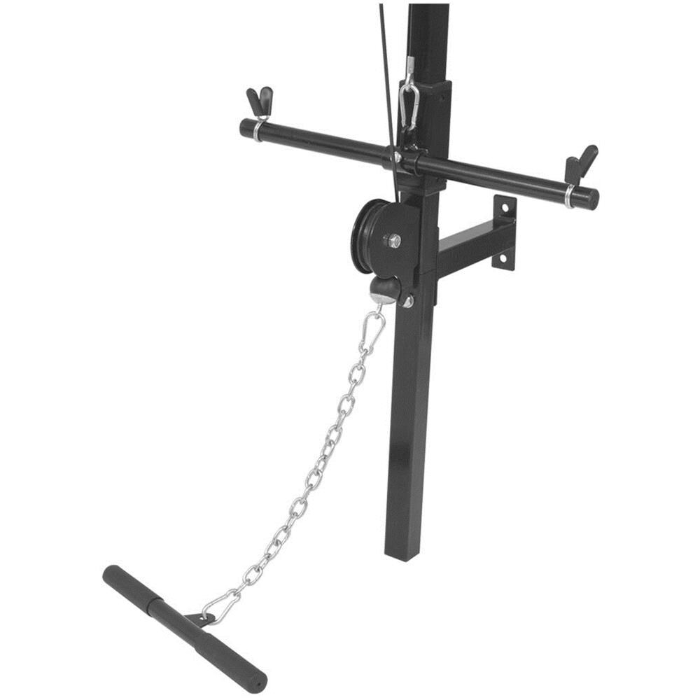 Stazione Allenamento Multifunzione Da Casa A Muro Con 2 Sbarre - Foto 5