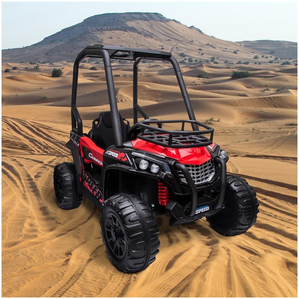 Macchina Elettrica Per Bambini 3-8 Anni Quad Elettrico Mini Rosso E Nero - Foto 2