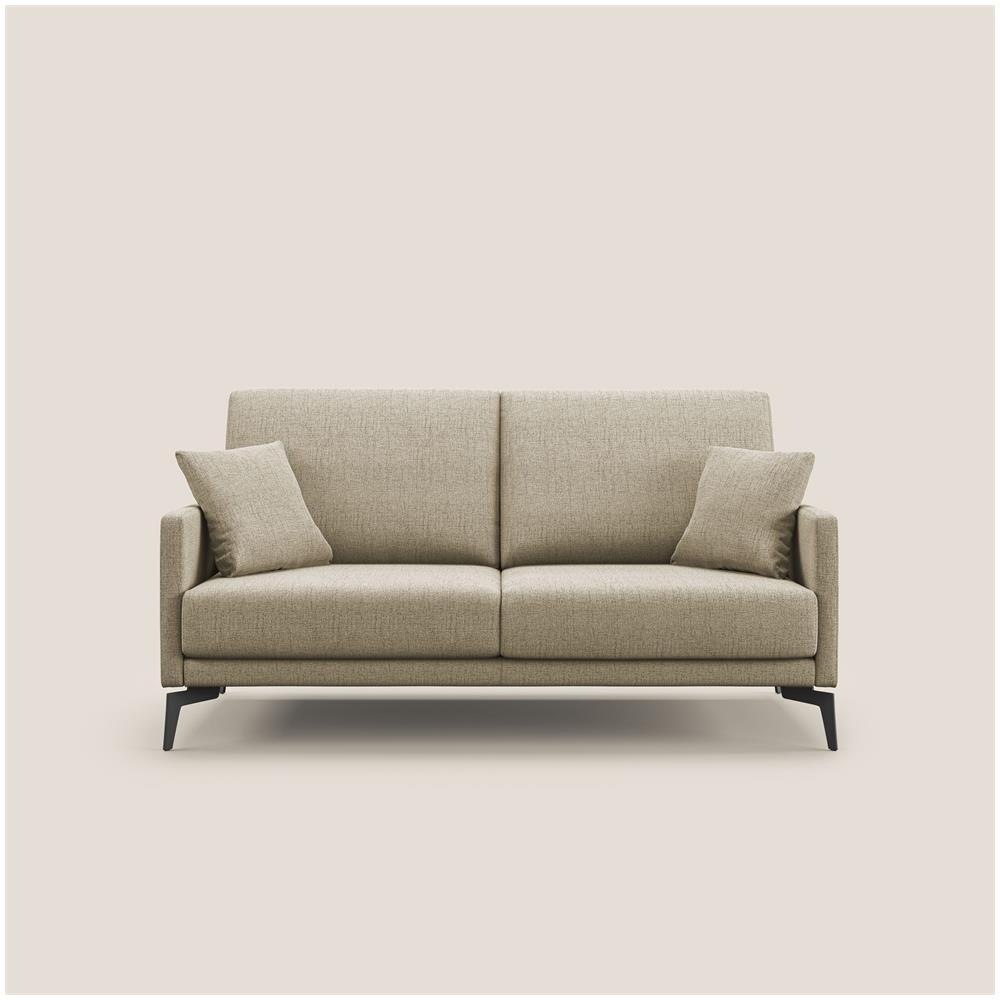 Saturno Divano Lineare In Tessuto Impermeabile T03 Beige - Foto 1