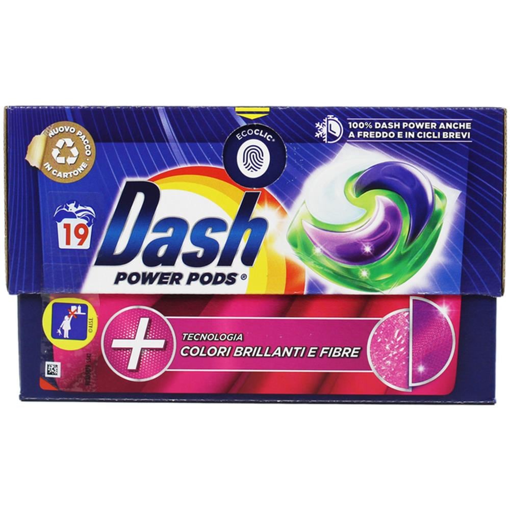 Power Colori Fibre Detersivo Lavatrice 19 Pods - Foto 1
