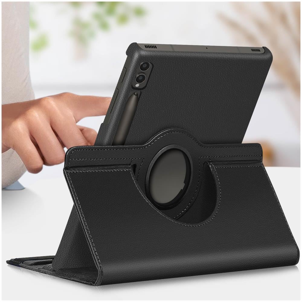 Custodia Per Samsung Galaxy Tab S9 Plus E S10 Plus Supporto Rotante - Foto 2