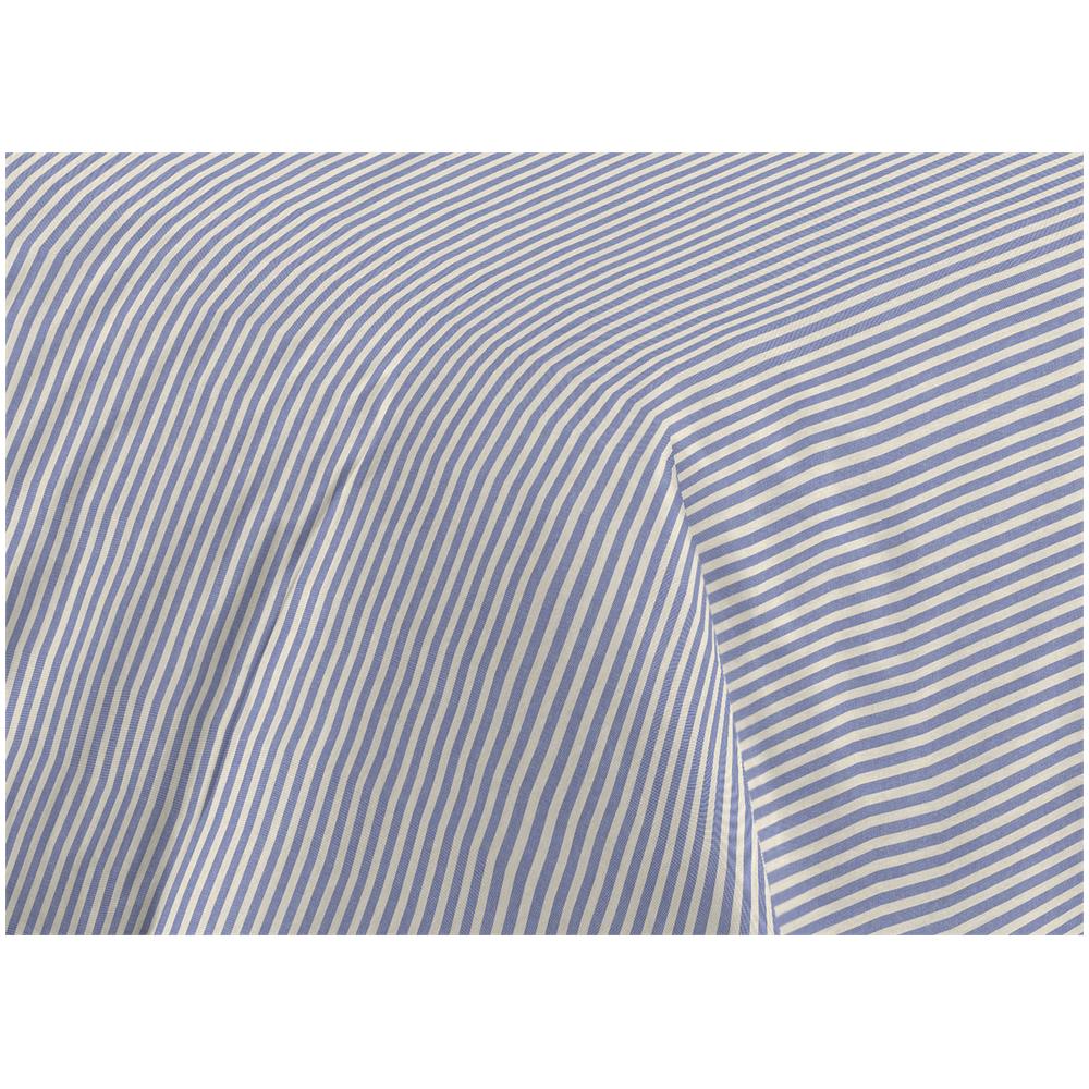 Sacco Copripiumino Piumone Letto In 100% Cotone Made Italy Vari Disegni Rp 2 Piazze Bastoncino Blu - Foto 5