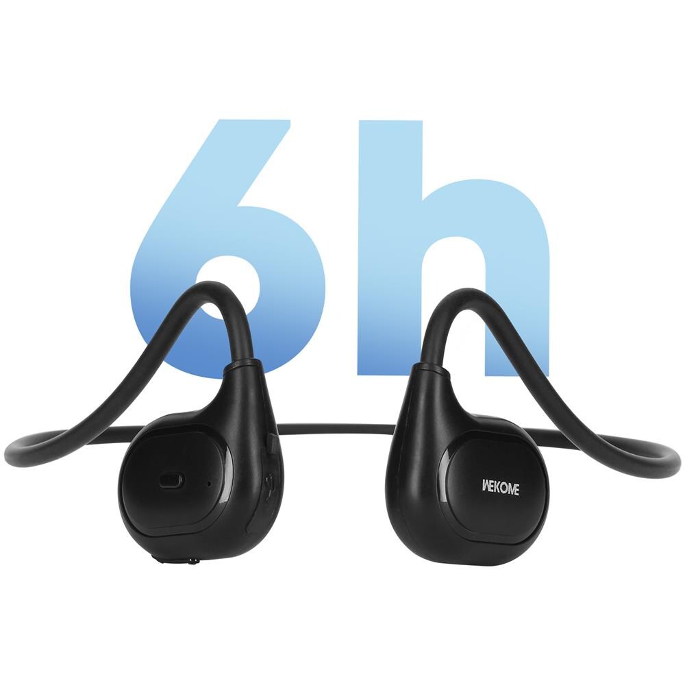 Auricolari Bluetooth Design Aperto Con Archetto Autonomia 6h Nero - Foto 2