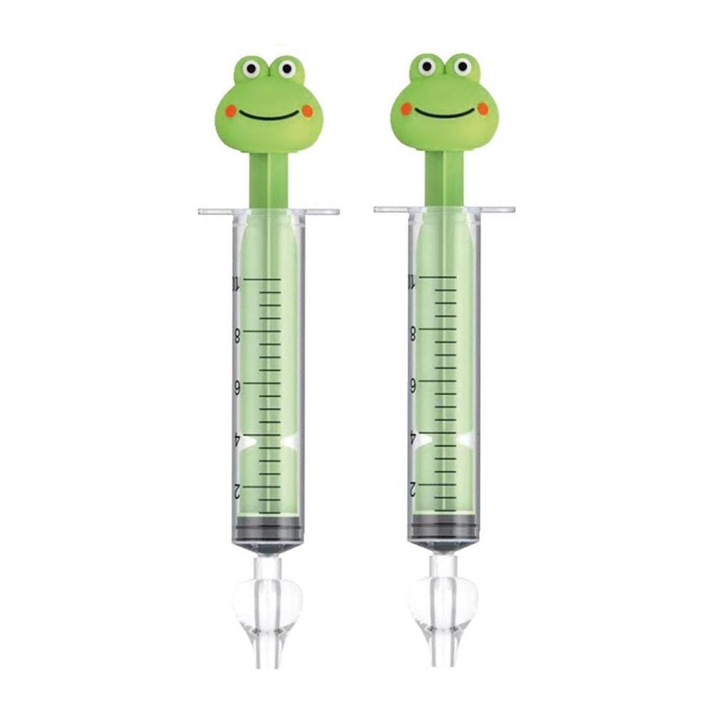 2 Siringhe Per Lavaggi Nasali Bambini - Ranocchia, Verde - Foto 4