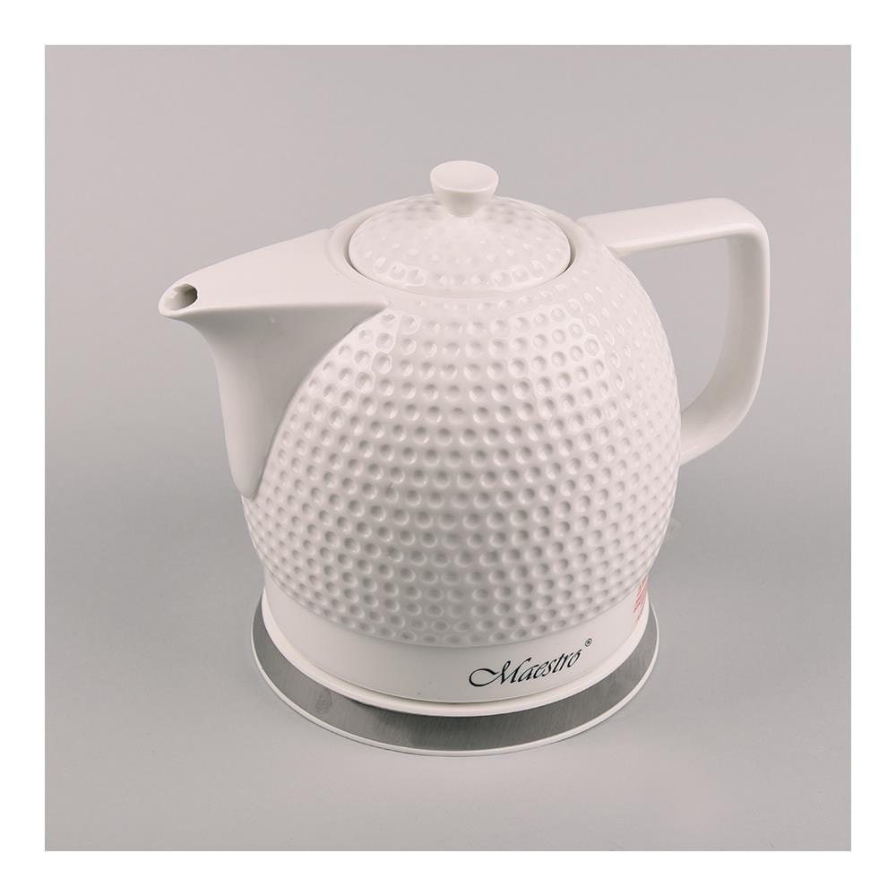 Bollitore Elettrico MR067 Capacità 1,5 L Potenza 1200 W Colore Bianco - Foto 1