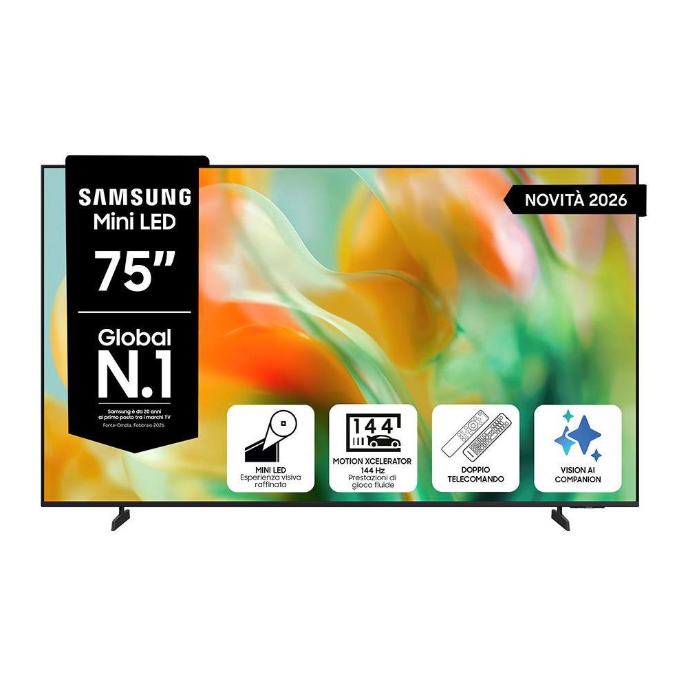 TVC LED 75 MINILED SMART 144HZ 3HDMI 1USB AI OTS LITE PIEDINI LATERALI - Foto 1