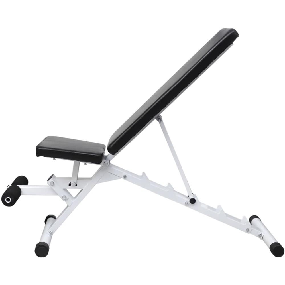 Panca da Palestra con Bilanciere e Set di Manubri 60,5 kg - Foto 2