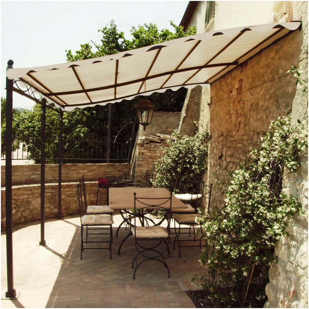 Pegasus - Pergola Onda Da Giardino Addossata In Acciaio 3 X 4 M - Foto 2