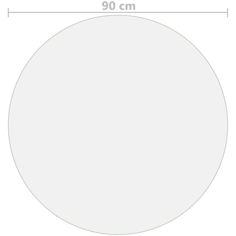 Protezione Tavolo Trasparente ? 90 Cm 2 Mm Pvc - Foto 5