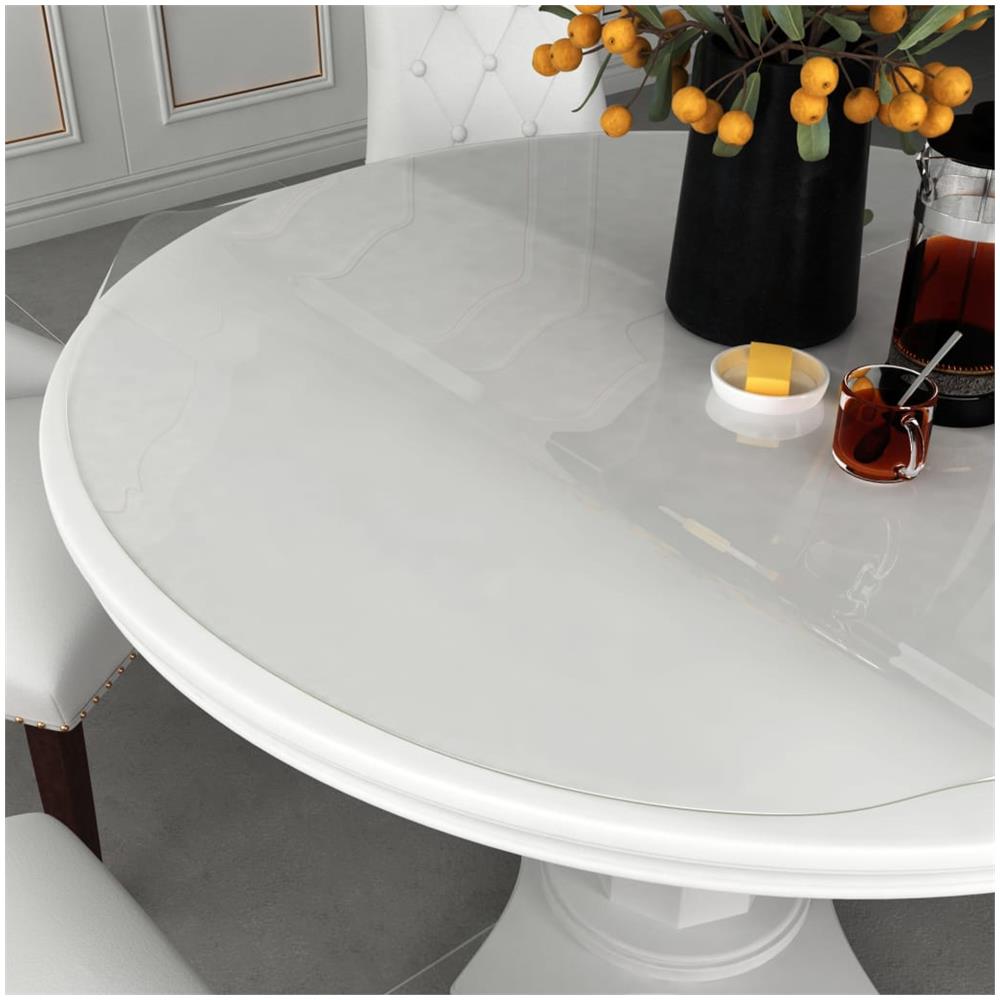 Protezione Tavolo Trasparente ? 90 Cm 2 Mm Pvc - Foto 1