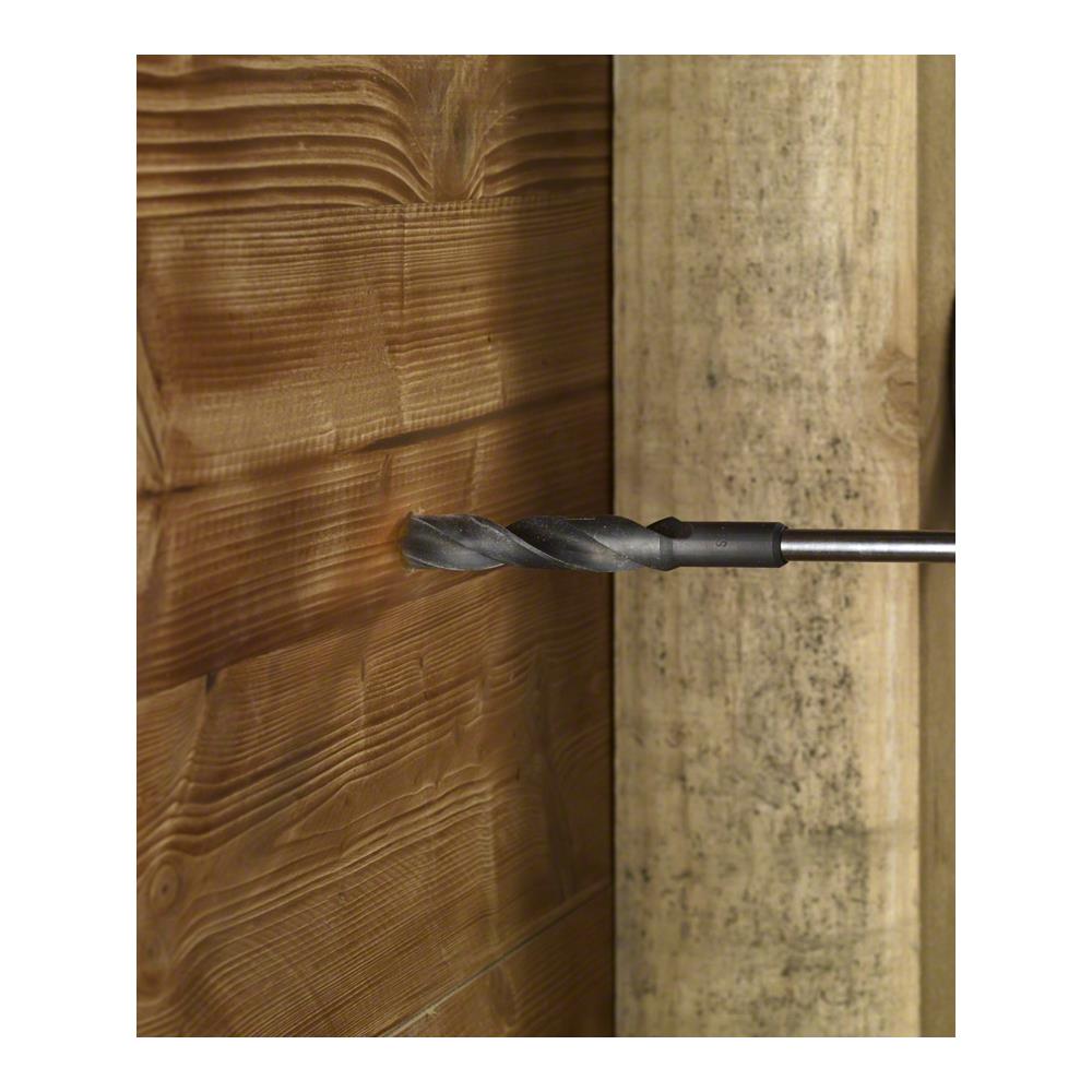 2608597178, Trapano, Punta per trapano elicoidale, Alluminio, Metallo, Cartongesso, Profilato, Legno, High-Speed Steel (HSS) , Nero - Foto 2