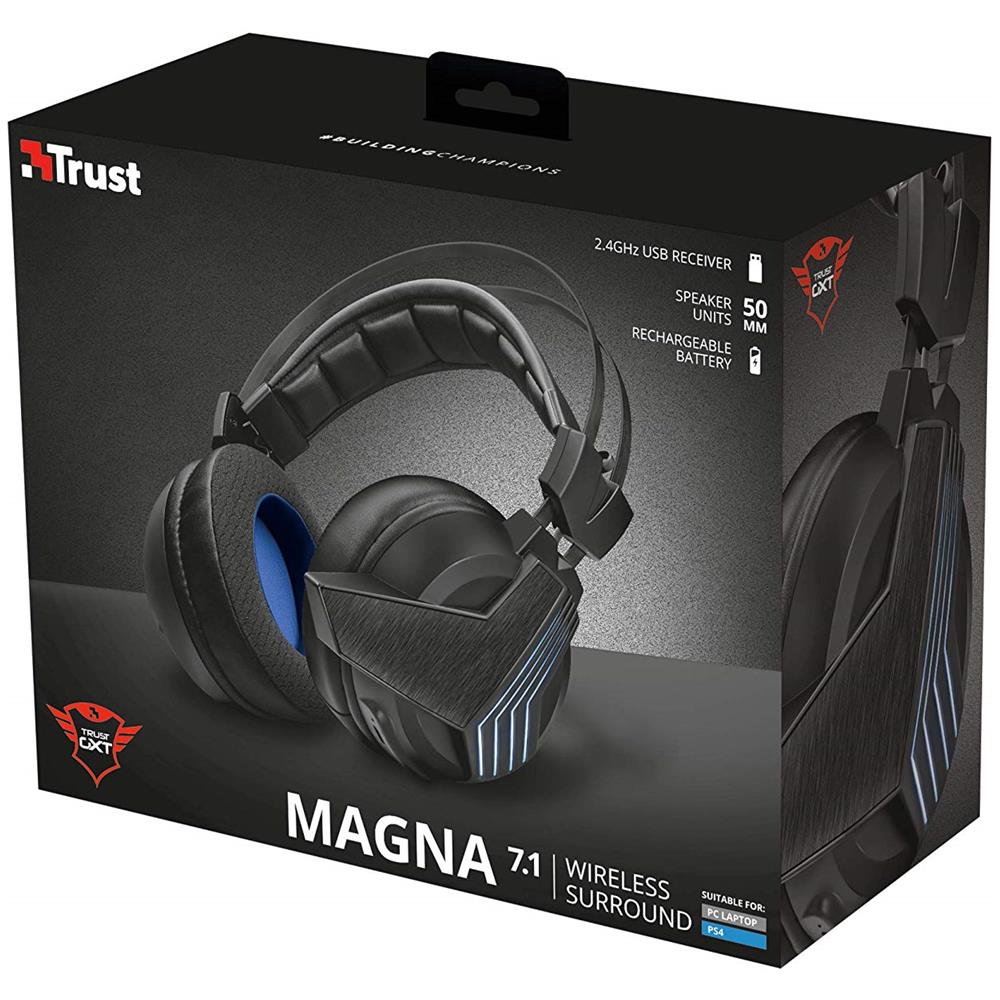 Cuffie Gaming GXT 393 Magna Wireless Surround 7.1 - Foto 8