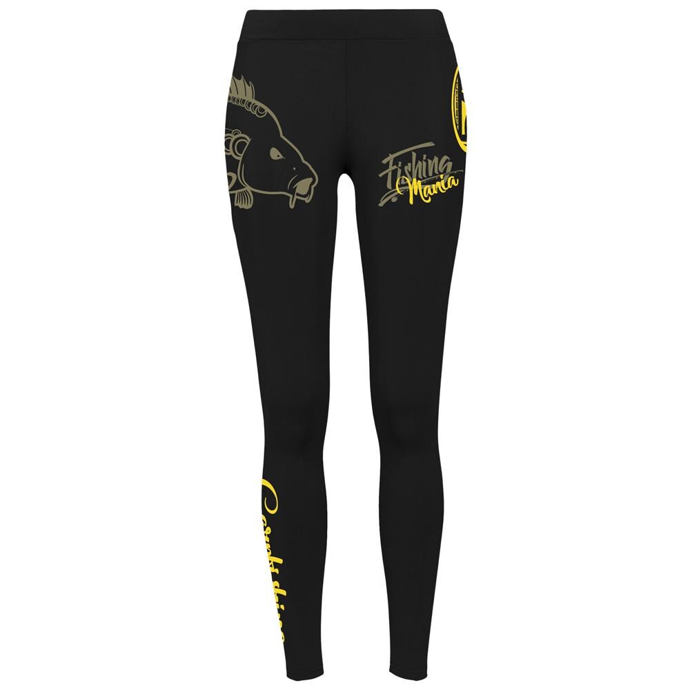 Leggings Carpfishing Mania Nero L - Foto 1