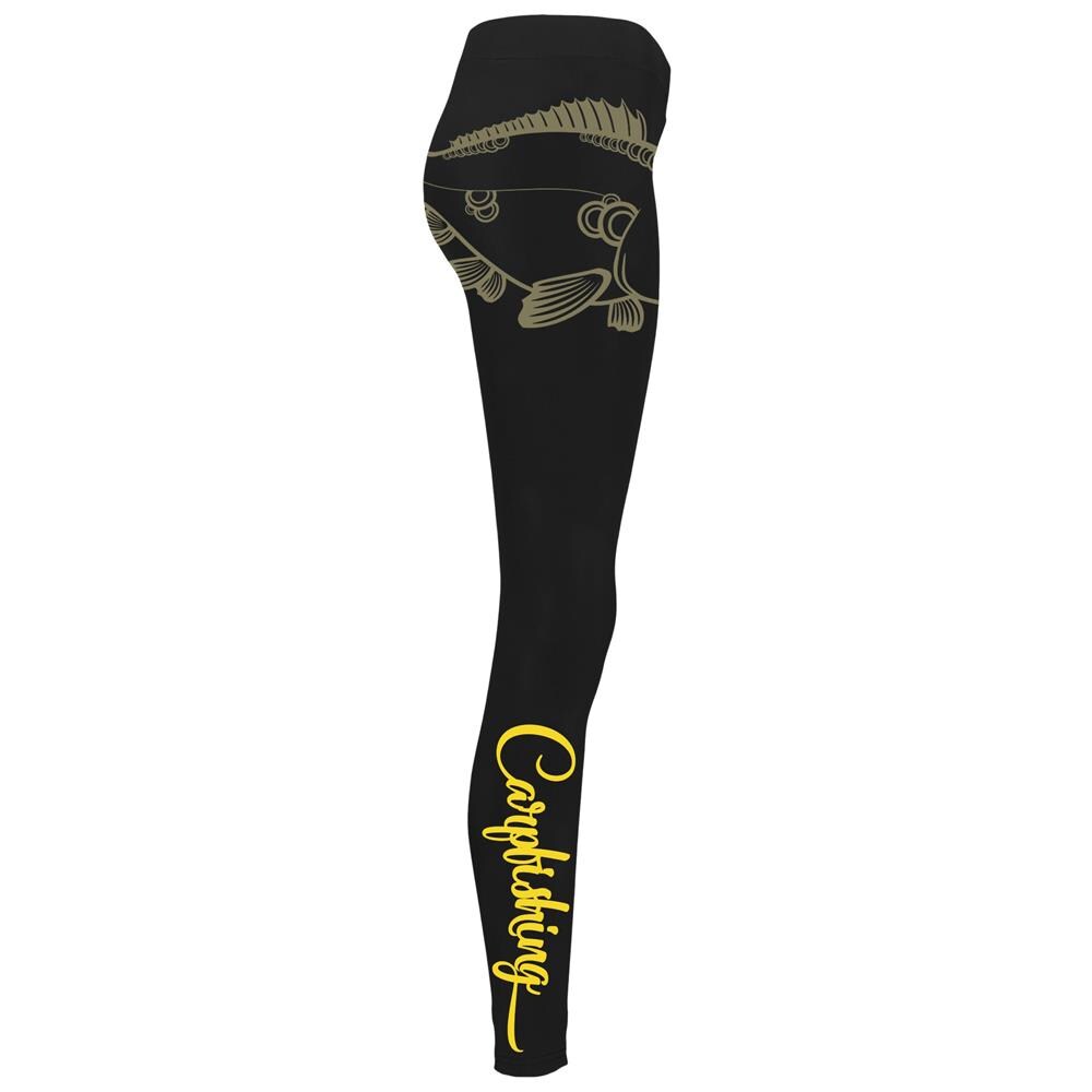 Leggings Carpfishing Mania Nero L - Foto 2