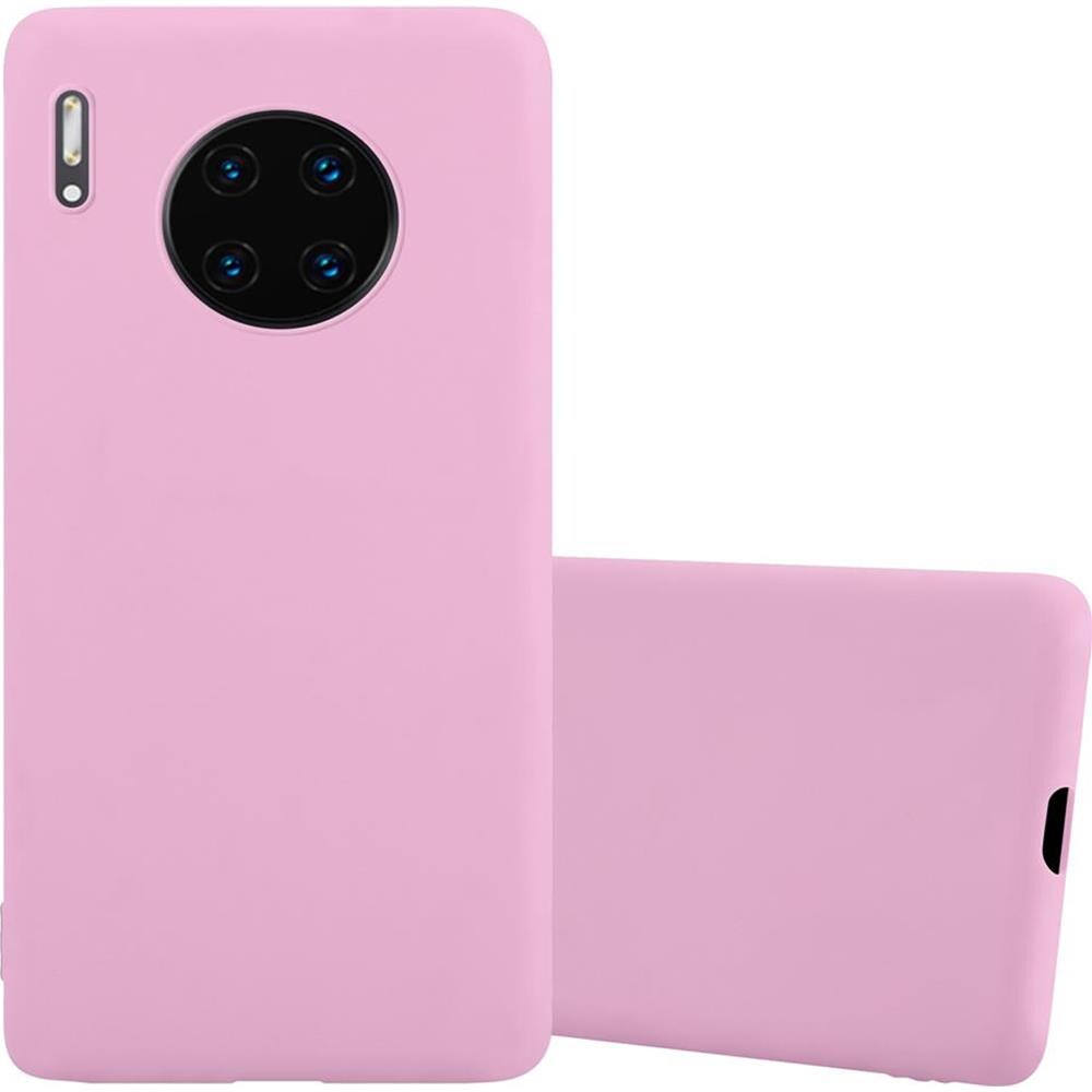 Custodia Compatibile Con Huawei Mate 30 Pro In Candy Rosa - Coperchio Protettivo In Silicone Tpu Flessibile - Foto 1