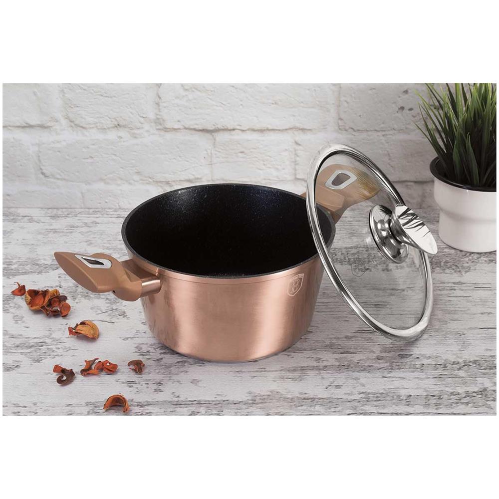 Set Di Vasi In Granito Bh-7058 Oro Rosa 13 Pezzi. - Foto 2