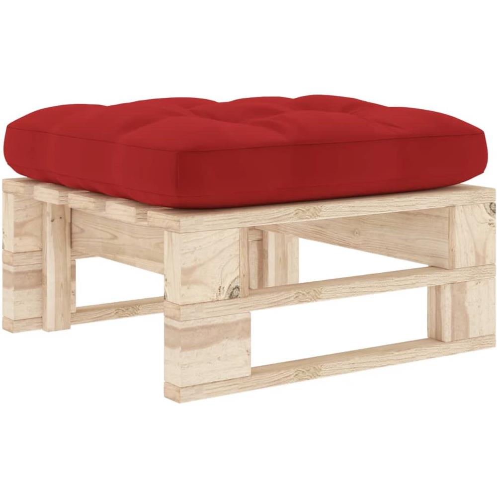 Ottomana Da Giardino Su Pallet In Legno Di Pino Impregnato - Foto 2