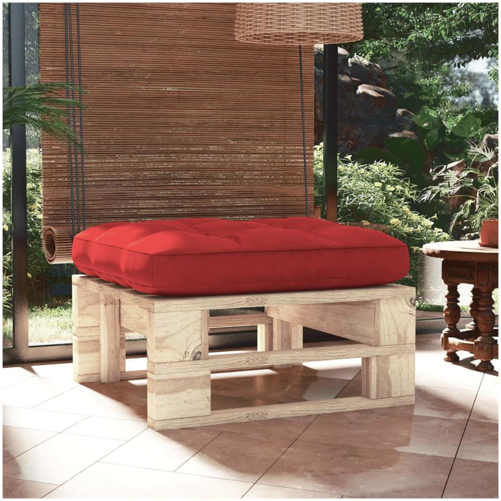 Ottomana Da Giardino Su Pallet In Legno Di Pino Impregnato - Foto 1