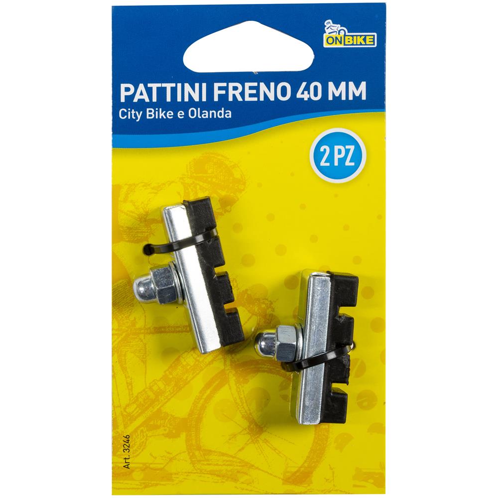 Pattini Freno 40 Mm 2pz. Ciclo Sport - Foto 2