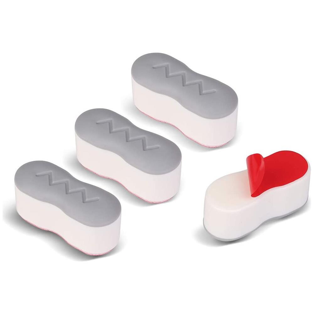 Paracolpi Copriwater Bidet Confezione Da 4 Paracolpi Copriwater Grey - Foto 1