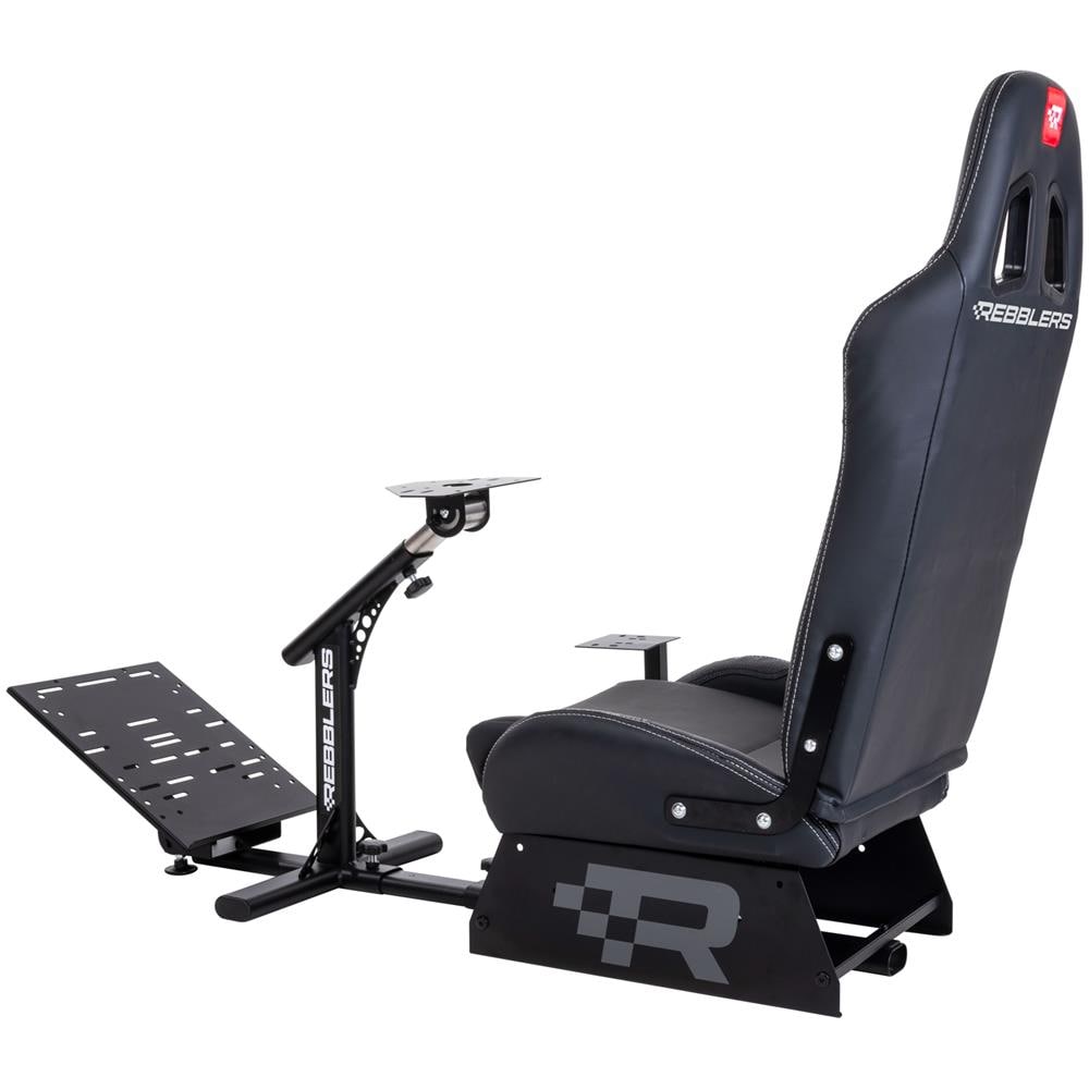Gt - Supporto Universale Premium Per Simulatore Di Corse Con Sedile (nero) - Foto 6