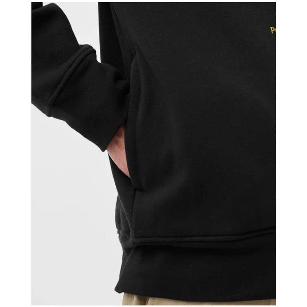 Felpa Uomo Nera Con Cappuccio Nera Lunar New Year Polo Bear Hoodie Sweatshirt Felpa Polo Con Orsetto Cappuccio E Tasche Colore Black Taglia Xxl - Foto 5