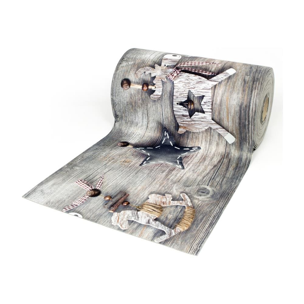 Tappeto Passatoia Cucina Antiscivolo Sottolavello Digitale Disegni Natalizi 50x115 Alce - Foto 1