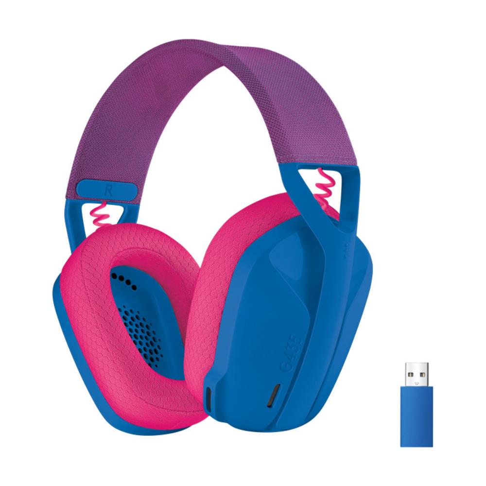 Cuffie da Gioco Wireless /Bluetooth con Microfono Colore Blu - Foto 3