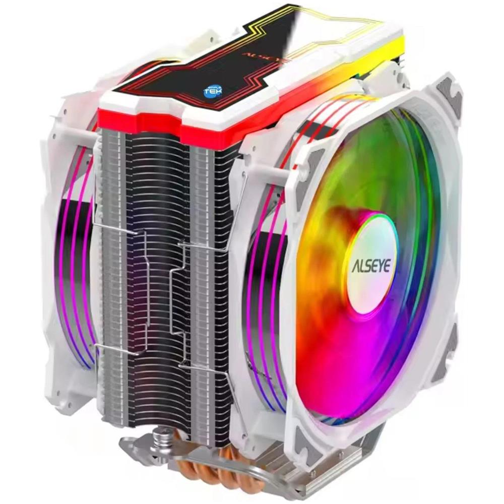 Dissipatore CPU di Calore RGB Gaming per Socket LGA 775/1150/1/1151/1156/1366/2011/1200 FM1/FM2/AM2+ /AM3/AM3+ /AM4 - Foto 1