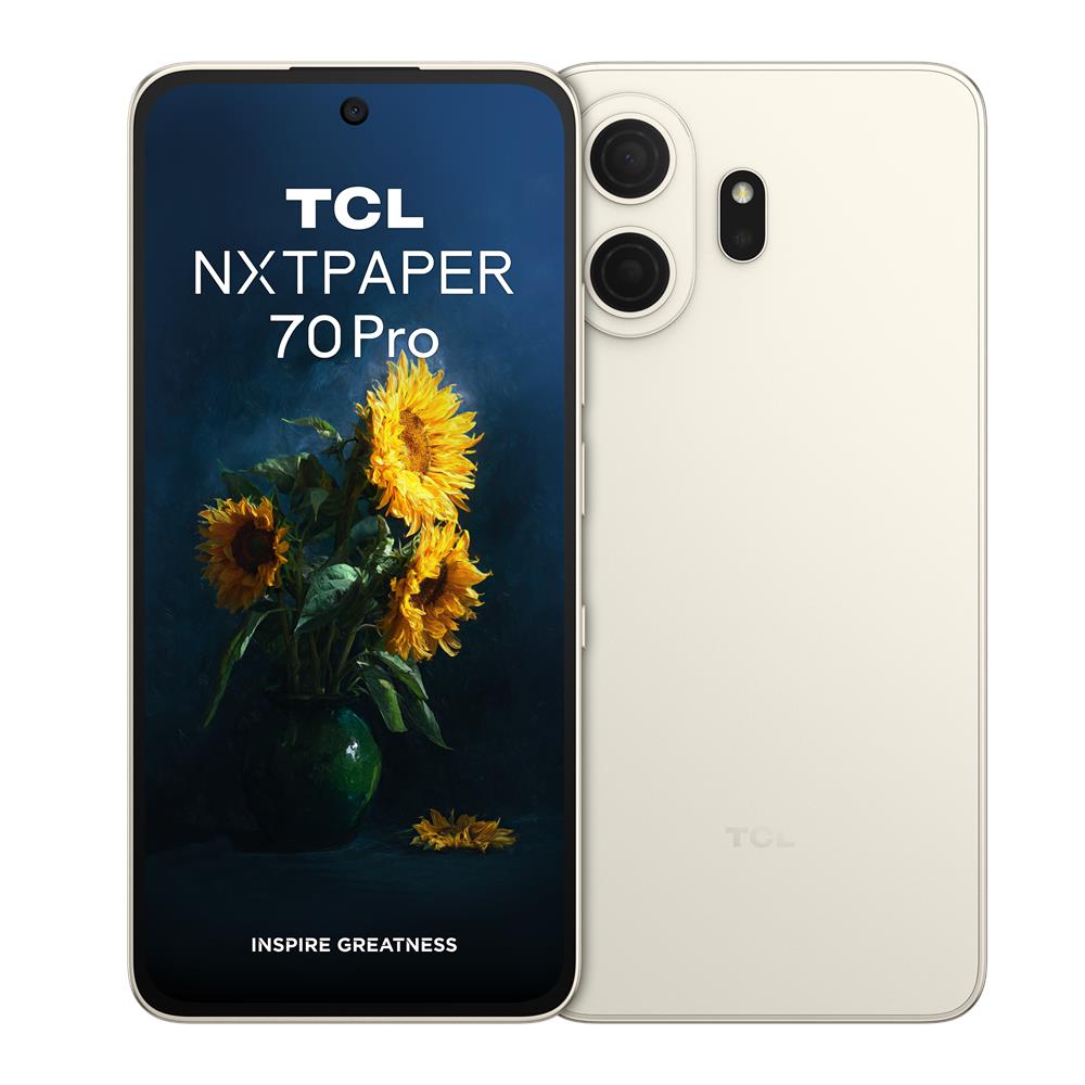70 NxtPaper Pro 5G 512GB 8GB Ram Dislpay 6.9" FHD+ 20Hz Main Camera 50+8MP Selfie 32MP DualSim (NanoSIM + eSIM Android 16 Dimensity 7300 5200mAh Nebula Gold - Foto 1