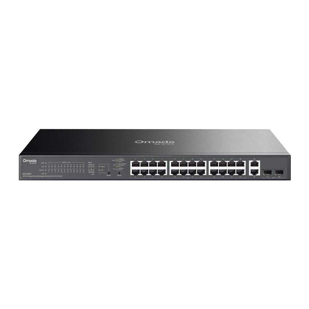 Omada 28-Port Gigabit Easy Managed Switch with 24-Port PoE+ - Foto 1