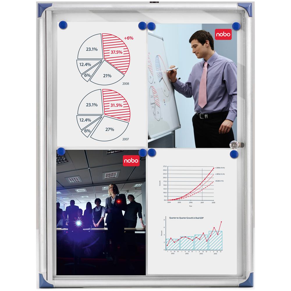 Bacheca ultrapiatta magnetica 2xA4 - Foto 1