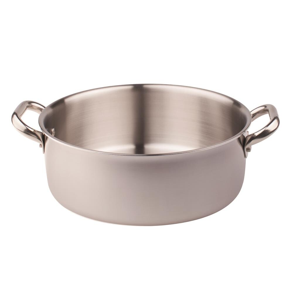 Casseruola Bassa 2 Maniglie Diametro 20 cm - Linea Alu-Inox - Foto 1