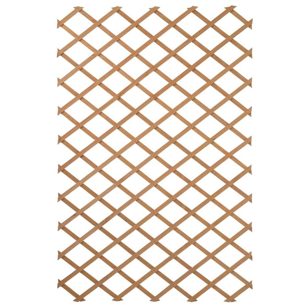 Pergolato Da Giardino 100x200 Cm Legno Naturale 6041703 - Foto 2