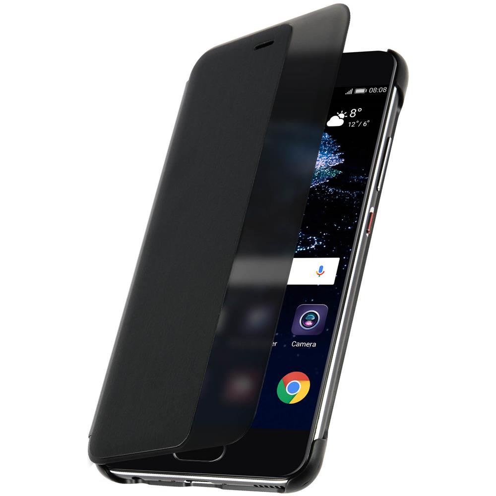 Custodia Smart View Con Finestra Verticale Per Huawei P10 - Nera - Foto 2