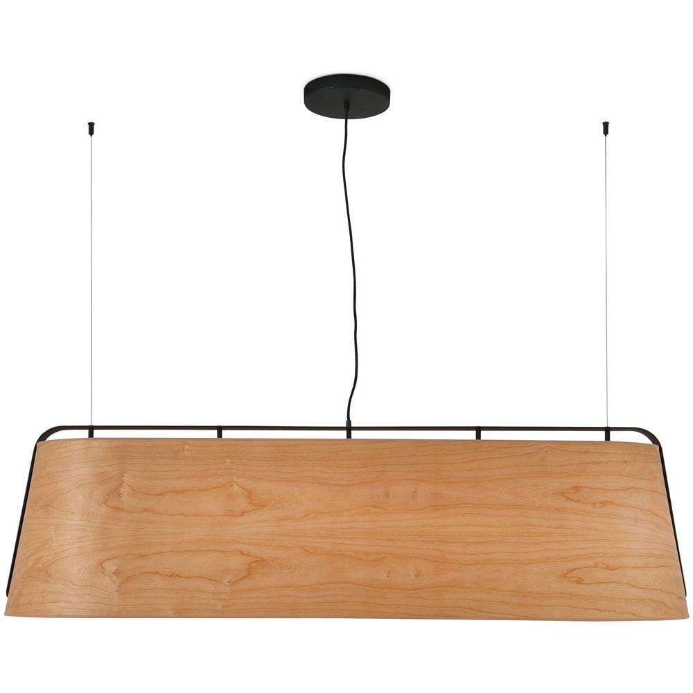 Stood Sospensione 5xe27 Nero + Legno Max 20w - Foto 1