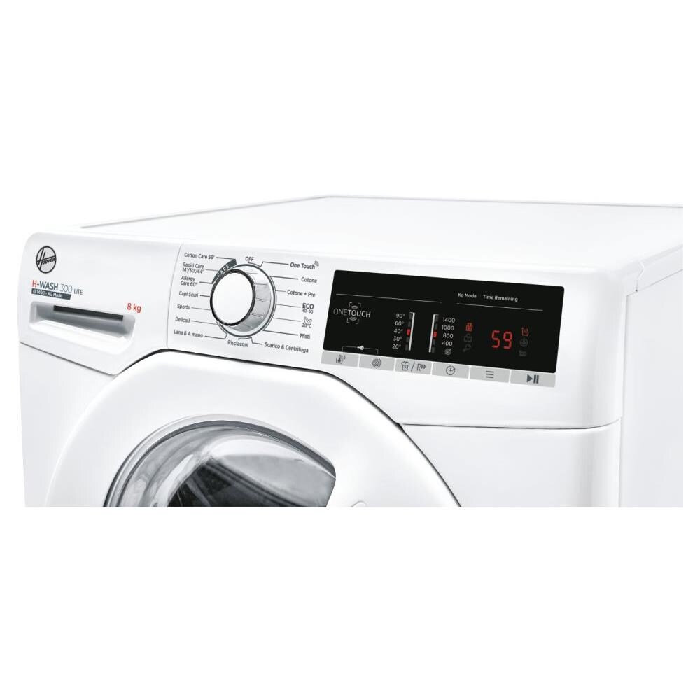 Lavatrice Standard H3W48TE11 H-WASH 300 LITE 8 Kg Classe D Centrifuga 1400 giri - Foto 6