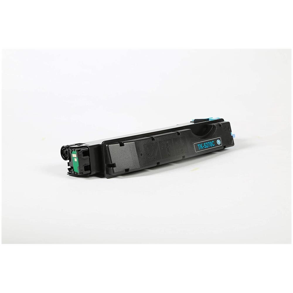 TONER COMPATIBILE - Kyocera Tk-5270c Ciano 1t02tvcnl0 Per Ecosys M6230cidn, Ecosys M6630cidn, Ecosys P6230cdn Fornito Di Intelligent Chip Capacità 6000 Copie Made In Italy - Foto 5