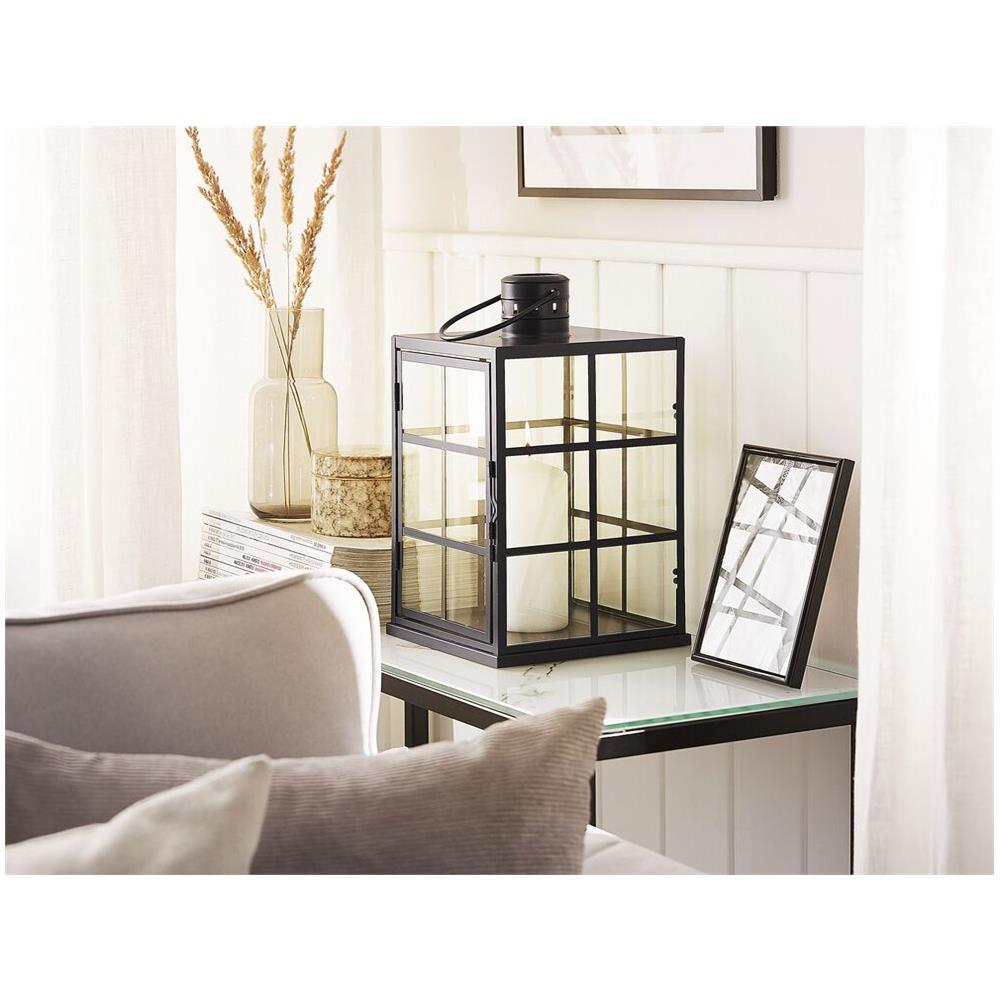 Lanterna In Metallo Nero Bintan - Foto 2