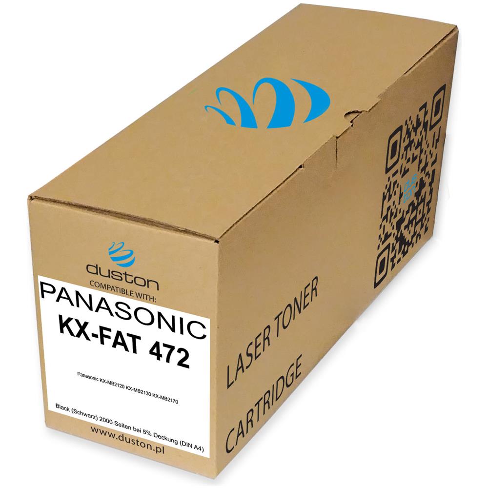 TONER COMPATIBILE - Kxfat472, Kx-fat472 Negro Compatible Con Panasonic Kxmb2120 Kxmb2130 Kxmb2170 - Foto 1
